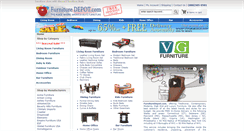 Desktop Screenshot of furnituredepot.com